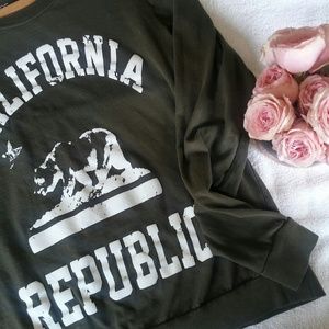 On Fire California Republic Sweatshirt